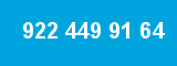 922 449 91 64